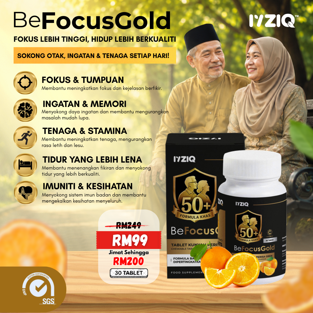 BeFocusGold – 1 Botol