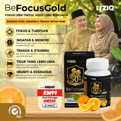 BeFocusGold – 1 Botol