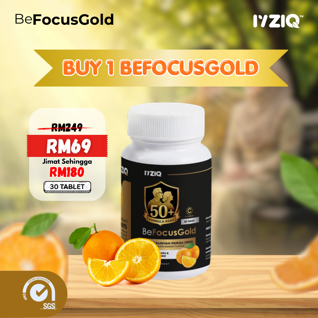 BeFocusGold – 1 Botol