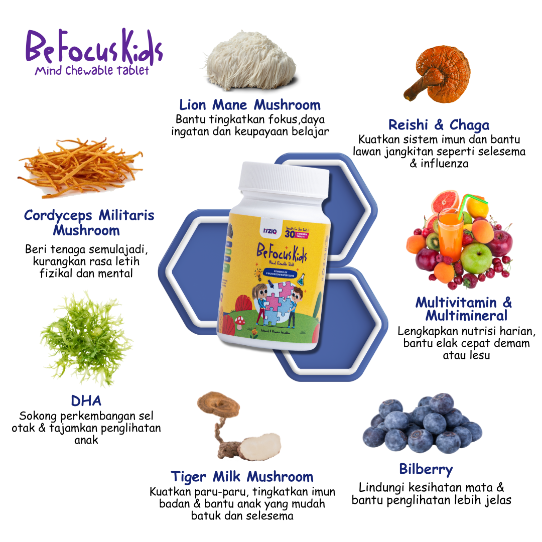 Supplement BeFocusKids 1 Botol