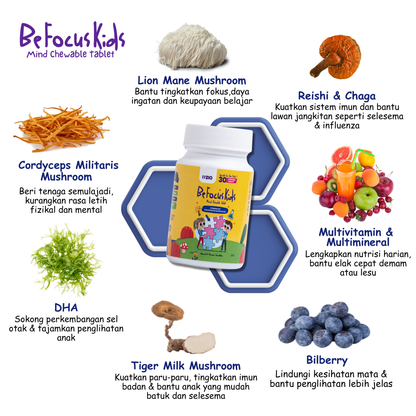 Supplement BeFocusKids 1 Botol